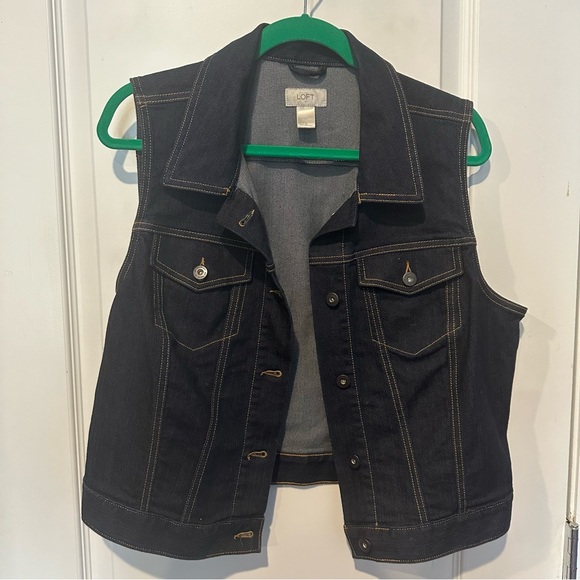 Jean vest, size L - Picture 4 of 6